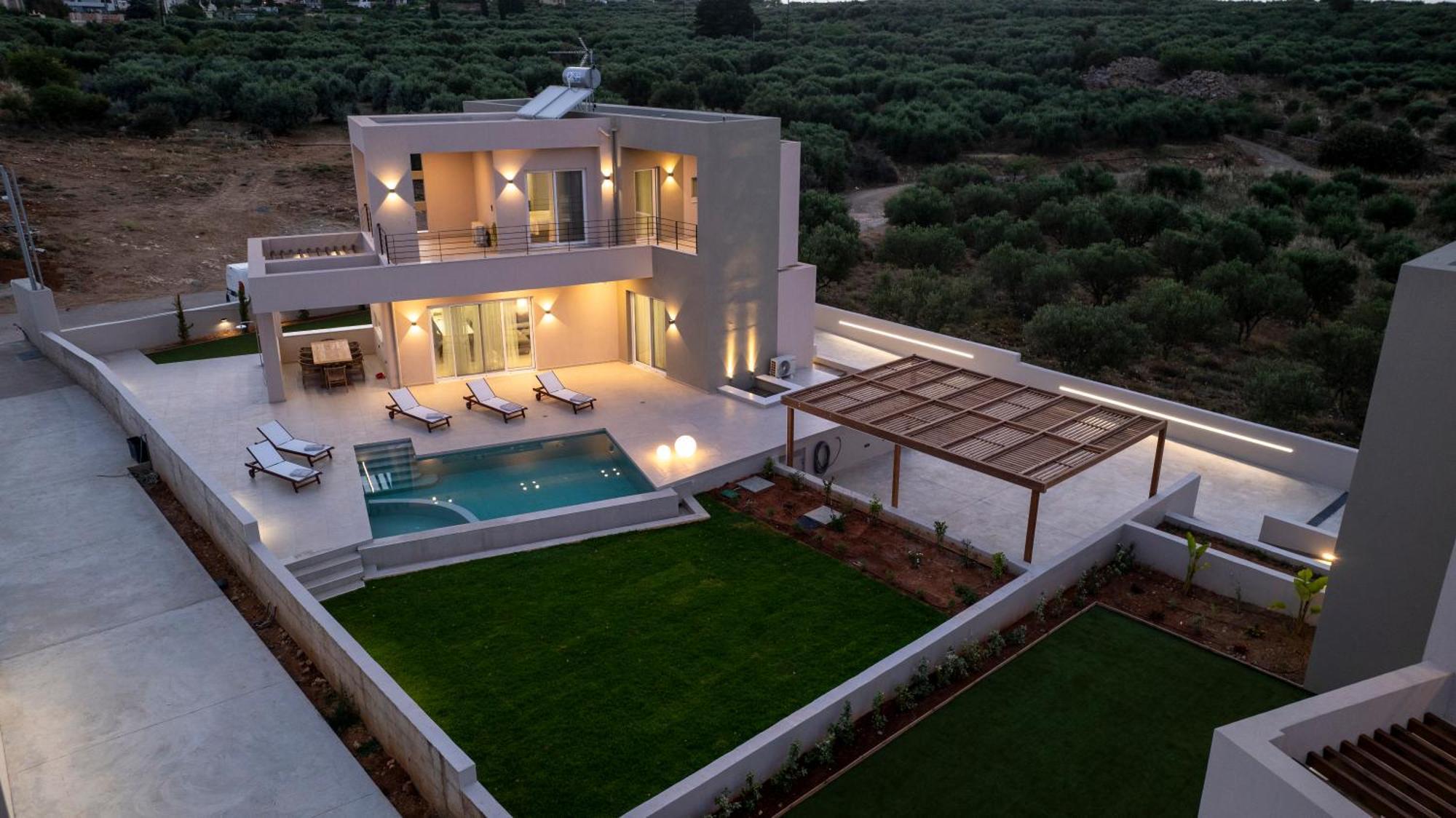 Blue Sky Villas Arkalochori Bilik gambar
