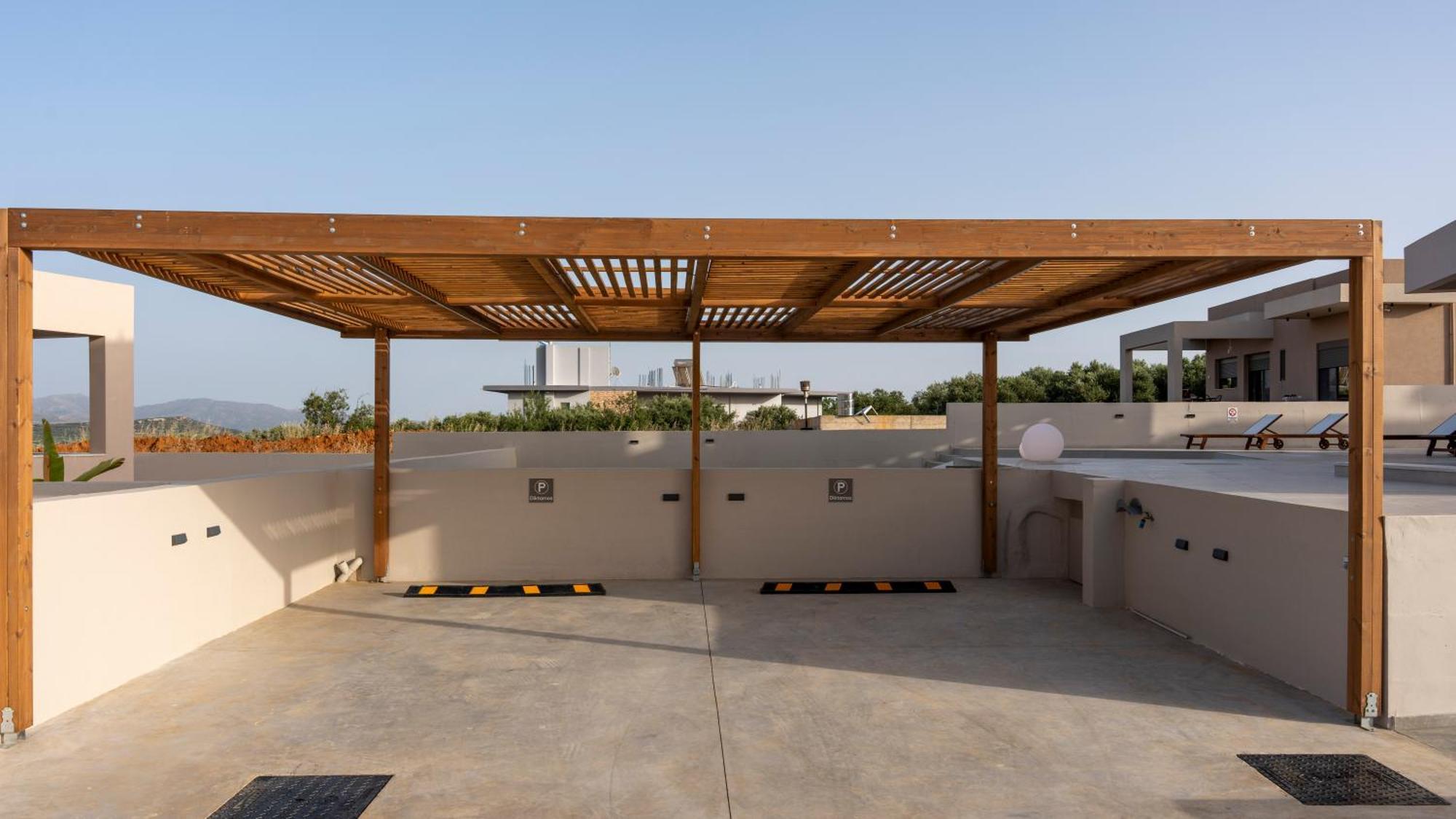 Blue Sky Villas Arkalochori Bilik gambar
