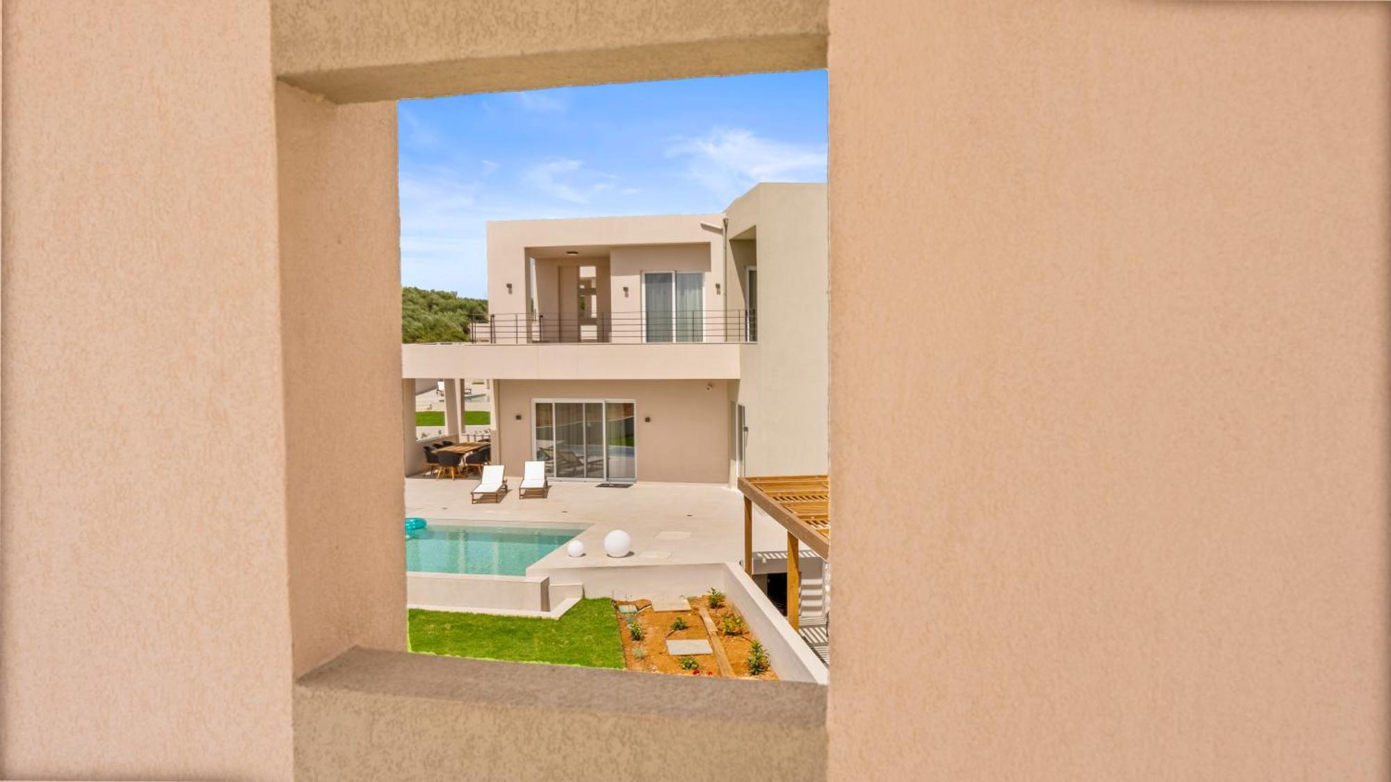 Blue Sky Villas Arkalochori Luaran gambar