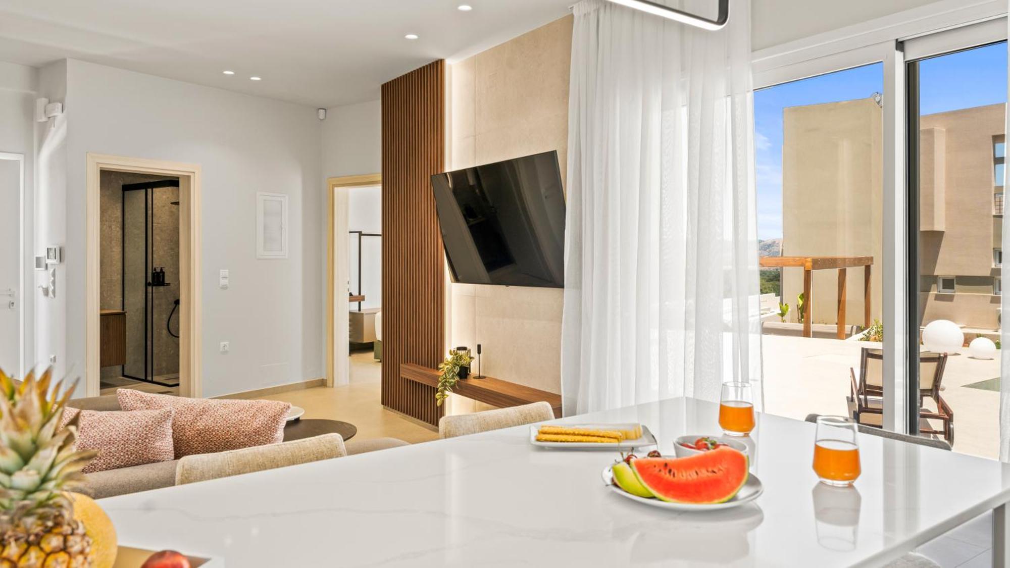 Blue Sky Villas Arkalochori Luaran gambar