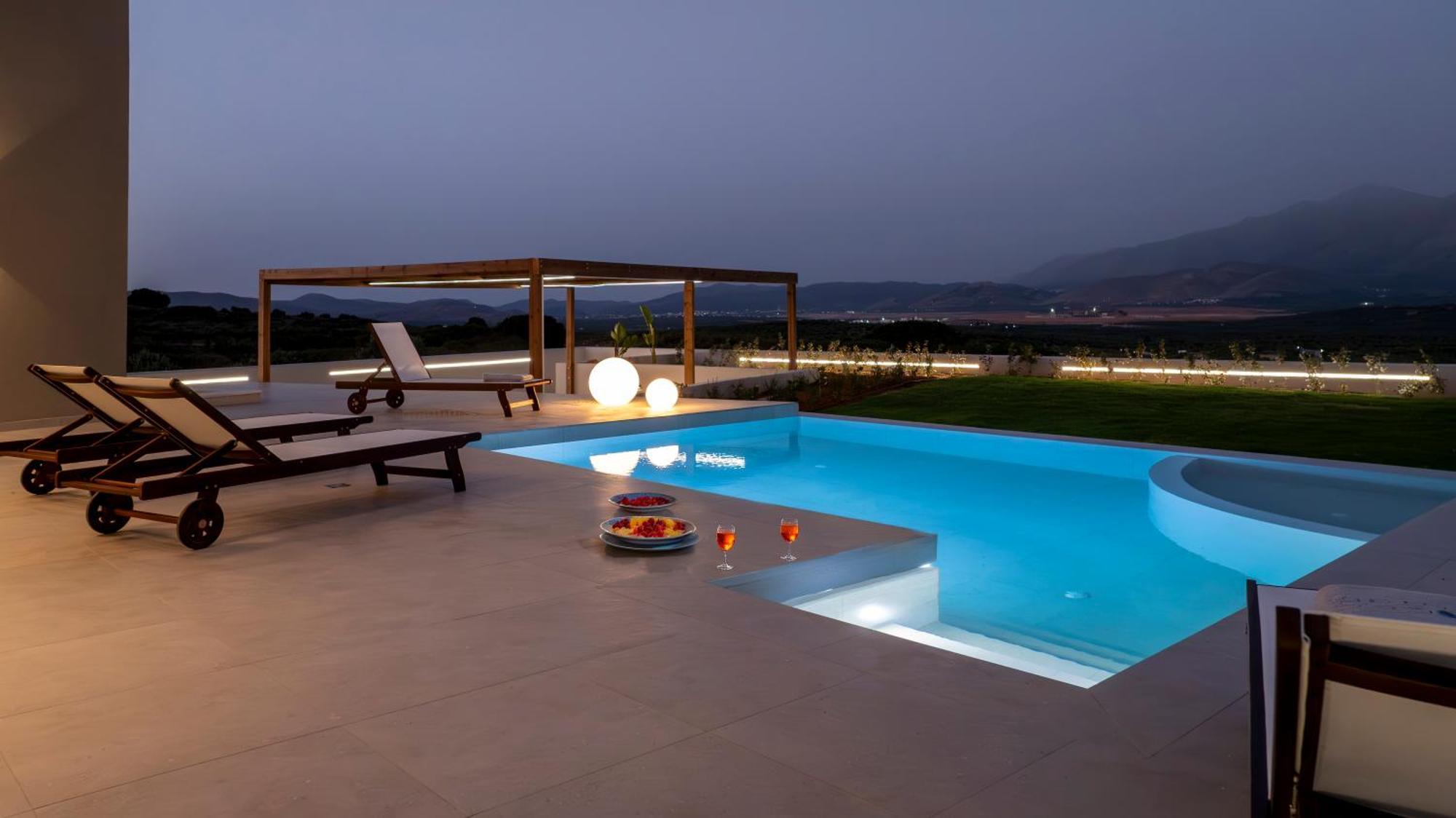 Blue Sky Villas Arkalochori Luaran gambar